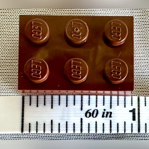 LEGO 50 2x3 Brick Reddish Brown Part 3002 –Genuine LEGO Building Pieces Bulk Lot - Picture 8 of 9